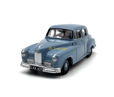 ZD 1:76 Blue Humber Classic Vintage Sedan Sports Model Diecast Metal Car BN - Image 1 of 4
