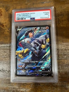 POKEMON 2022 Brilliant Stars Full Art Rapid Strike URSHIFU V #TG20 PSA 9 Mint 3 - Picture 1 of 2