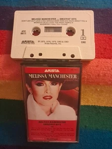 Melissa Manchester - Greatest Hits - 1983 - Vintage Cassette Tape - Imagen 1 de 1