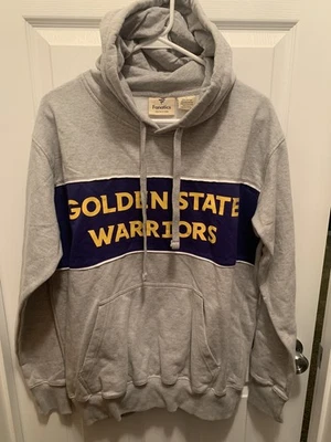 Size Large L NWoT Golden State Warriors MENS Gray Fanatics Hoodie W/pocket - Image 1 of 4