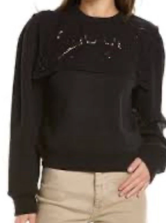Sea New York Anita  Eyelet Sweatshirt Size XS - Image 1 of 4