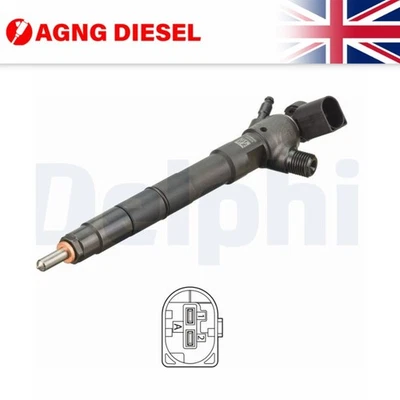 Delphi Injector 28577054 For Skoda 04L130277BF 04L130277AS - Image 1 of 4