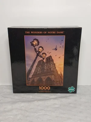 1000 Piece Jigsaw Puzzle The Wonders of Notre Dame Buffalo Games Factory Sealed - Image 1 of 4