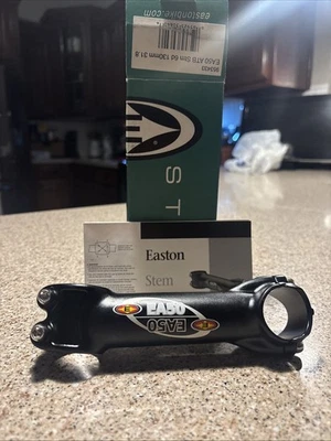 NEW! EASTON EA-50 120 MM ALUMINUM STEM/25.4 MM/6 DEGREES/170 GRAMS  - Image 1 of 3