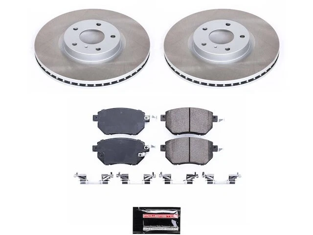 Kit de pastillas de freno delanteras y rotor para Nissan Máxima VX469CN 2007-2008 Foto 1 de 1