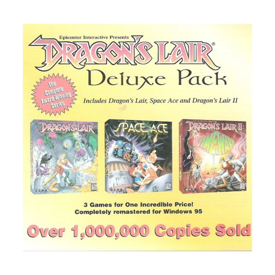 Digital Leisure Video Game Dragon's Lair Deluxe Pack VG+ - Image 1 of 1