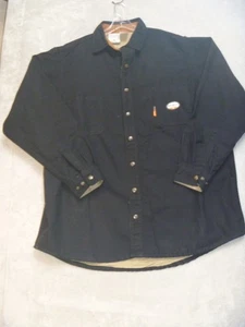 Rasco FR Black Tan Flame Resistant Work Jacket Mens 2XL Long HRC 4 NFPA 2112 - Picture 1 of 17