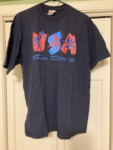 Vintage Mickey Inc. Team Disney '96 T-Shirt Mens Size XL - Picture 1 of 7