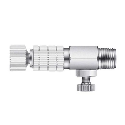 Quick Coupling Adapter for Air Brushes, 1/8 Male, Male and White1322 - Image 1 of 4