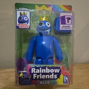 Rainbow Friends AZUL 5" Figura de Acción Posable Serie 1 PhatMojo NUEVO - Imagen 1 de 6