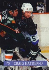 1998-99 Fort Worth Brahmas #19 Craig Hayden