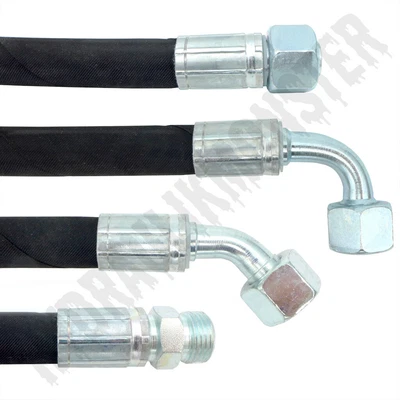 HYDRAULIKMONSTER® Hydraulikschlauch DN8 2SC 350bar NW8 5/16" - 10L M16x1,5 SW19 CEL DKOL DKOL45 DK