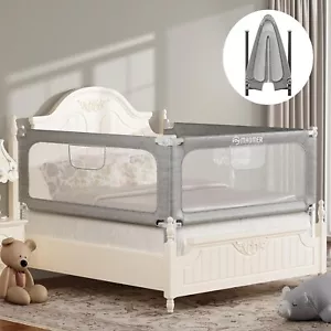 MHOMER Bed Rail for Toddlers-Toddler Bed Rails 2 Minutes Quick Assembly 74.8",1 - Picture 1 of 5
