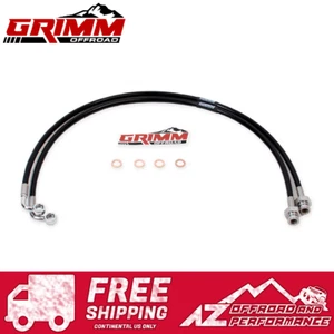 Grimm Offroad PTFE Lined 304 SS Rear Brake Lines for '20+ Jeep Gladiator JT - Bild 1 von 3