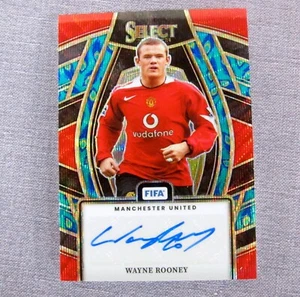 2023-24 Panini FIFA Wayne Rooney RARE Peacock Autograph Select Signatures SS-WR - Picture 1 of 7
