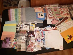Large Lot of Scrapbooking Supplies & More