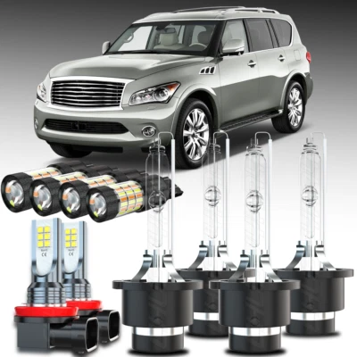 Turn signal high and low beams fog light kits for infiniti QX56 2011-2013 - Image 1 of 4