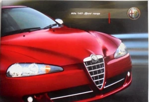 Alfa Romeo 147 1.6 TS 1.9JTDm Q2 Sport UK English Sales Brochure 2004 16 Pages - Picture 1 of 3