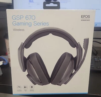 READ! EPOS-Sennheiser GSP 670 Wireless Gaming Headset TESTED 2B2450043 Open box - Изображение 1 из 3