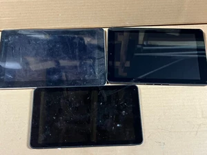 Lot of 3 As Is Tablets Assorted 10.1 “ Not Working Android Tablets - Picture 1 of 2