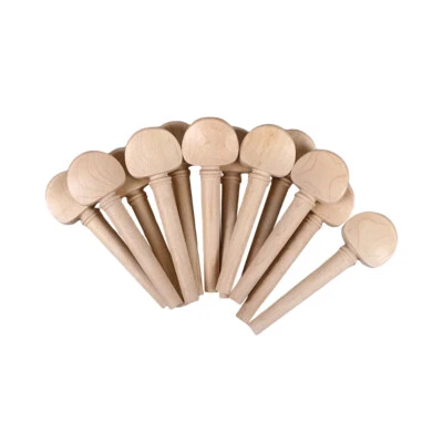 3 sets 12 pcs Violin peg 4/4 Full size hard maple wood Violin Accessories - Image 1 of 4