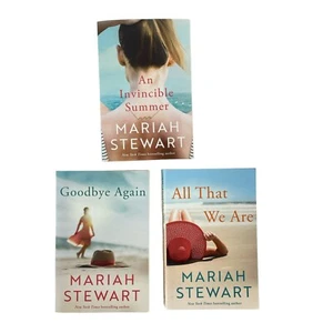 Mariah Stewart Book Wyndham PB Invincible Summer Goodbye Again All That We Are - Picture 1 of 8