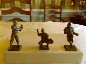 3- 1956 GOLD BIG LEAGUE STARS STATUEN ROY CAMPANELLA MICKEY MANTLE MICKEY VERNON - Bild 1 von 14