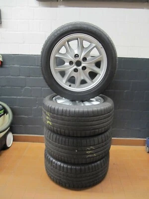 4x Winterkompletträder Jaguar XJ auf Original 17 Zoll Jaguar Alufelgen - Bild 1 von 4