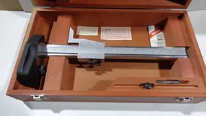 Starrett 254 Master Bar Vernier Height Gage 14", Precision Machinist Tool - Picture 1 of 12