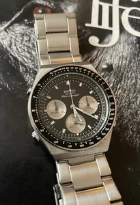 Seiko 7a28-703B Speedtimer Quartz Chronograph, very good condition, Dec 1982. - Picture 1 of 11