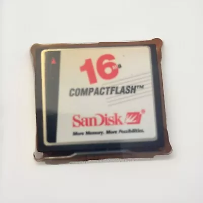 Sandisk 16mb Compact Flash Card (SDCFJ-16)  1999 - Image 1 of 3