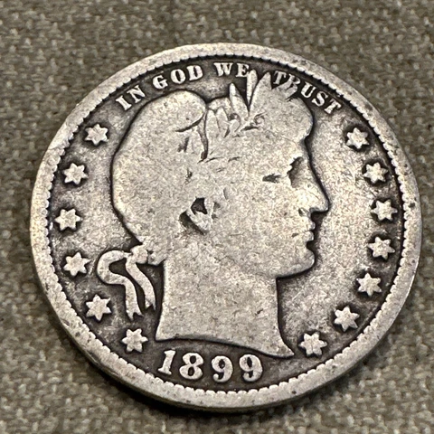 1899 Barber Quarter Cover