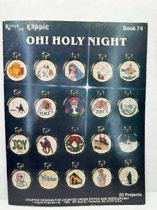 Kount on Kappie Oh Holy Night Weihnachtsschmuck Kreuzstich Muster Ornament - Bild 1 von 2