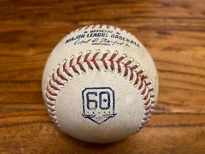 Zac Gallen DBacks Game Used Baseball 9/28/2022 Hit vs Astros Jeremy Pena ROOKIE - Image 1 of 4