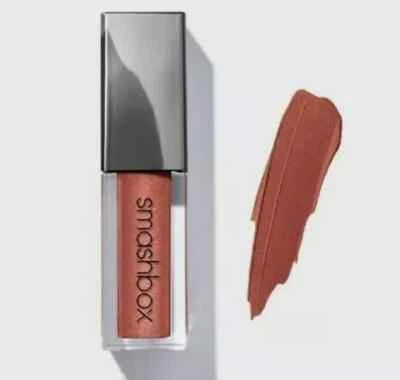 SMASHBOX ALWAYS ON Metallic Matte Liquid Lipstick Rust Fund 0.13oz/4ml NIB - Image 1 of 2