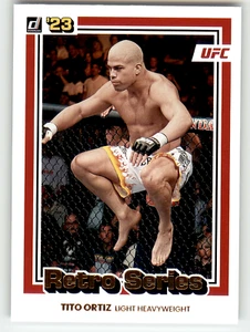 TITO ORTIZ - 2023 DONRUSS UFC RETRO SERIES CARD# 1 - Picture 1 of 2