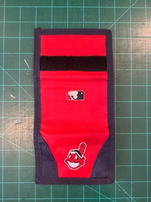 Rico Cleveland Indians Chief Wahoo Logo Red-Blue Tri-fold Wallet Vintage - Image 1 of 3