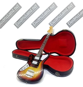 Mini Gitarre Kobain Nirvana Hardcase Form Box Maßstab 1:4 Miniatur Sammlerstück - Bild 1 von 6