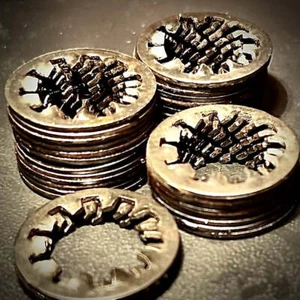 1/2" Internal Shakeproof Washers Steel Self Colour - Picture 1 of 12