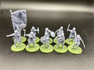 28mm,1/56, 3D Printed, Saxons , SAGA, ( 10 Figs) - Picture 1 of 8