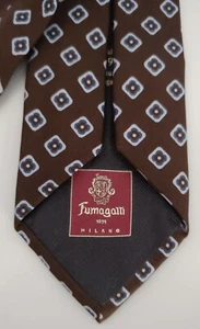 CRAVATTA TIE FUMAGALLI dal 1891 Milano made in Italy New! rare - Imagen 1 de 7