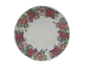1 Tabletops Unlimited Dinner Plate Rose Garden Pattern Fine Porcelain - Picture 1 of 2