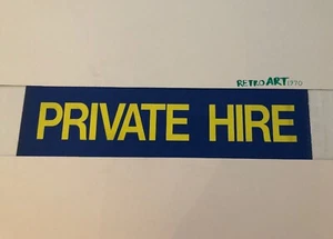 Cornwall / Cornish Bus Blind 73 Blue 31" - VERY RARE - Private Hire - Picture 1 of 6
