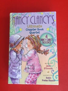 Fancy Nancy Clancy Chapter Book Quartet 1-4 Boxed Set Lot by Jane O'Connor  - Imagen 1 de 2