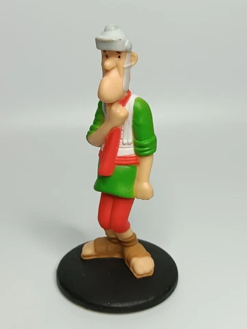 Figurine Vintage Mcdonald's Asterix Courtingdisastus 3 11/16in Cover