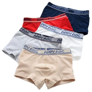Boys Underwear Cotton Boxer Shorts Children's Panties Kids Underwear For 5 pcs - Picture 1 of 14