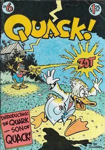 Quack! #6 (1977) Alternative Humor Comic   Frank Brunner, Steve Leialoha & More! - Imagen 1 de 8