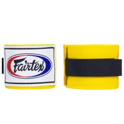 HAND WRAPS BOXING MMA Muay Thai Martial Arts 100% Genuine Fairtex Protect 1 Pair - Image 1 of 4