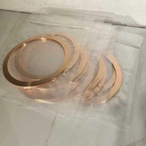 DN100CF 6" CF Conflat Flange Copper Gasket CF100 UHV Vacuum OFHC - Pack of 10 - Picture 1 of 7