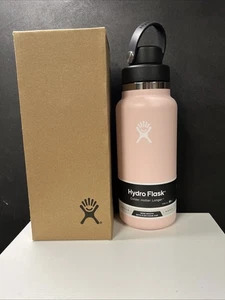 Hydroflask 32oz Wide Mouth Water Bottle W/ Flex Chug Cap - New - Pink - Picture 1 of 1